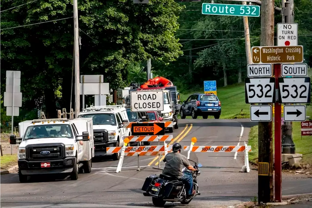 A Bucks County town reels from a flood tragedy and worries about what might happen next