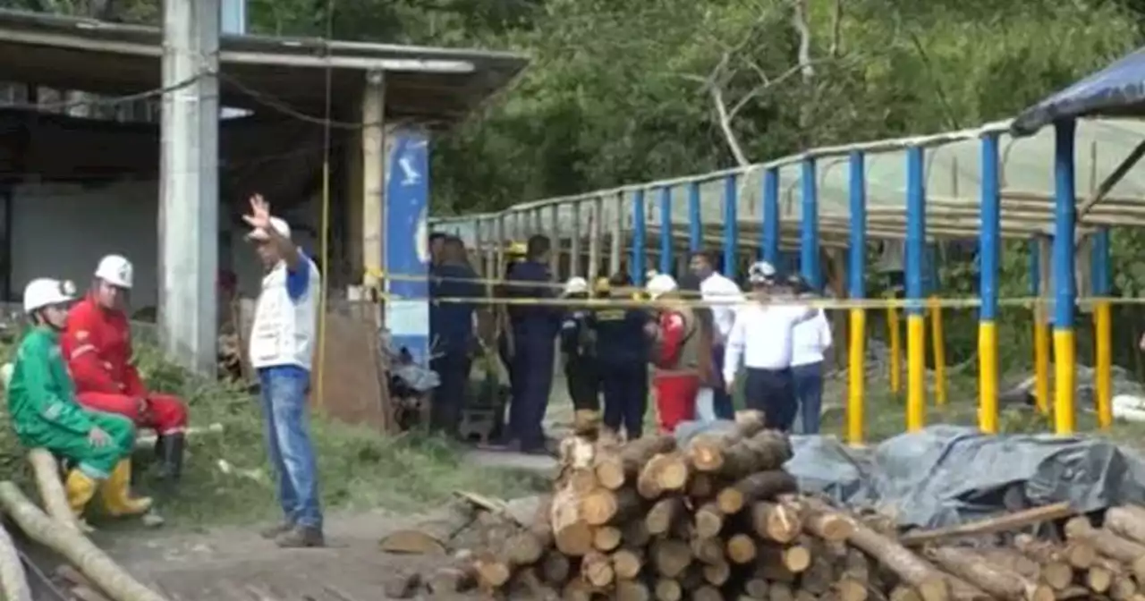 Seis mineros quedaron atrapados dentro de una mina abandonada de Amagá