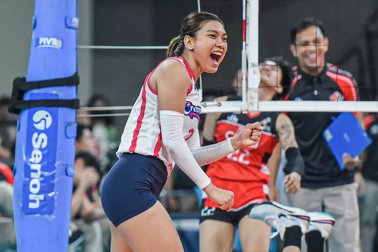 Creamline MVP trio combines for 70, drops Cignal in 2nd straight semis 5-setter