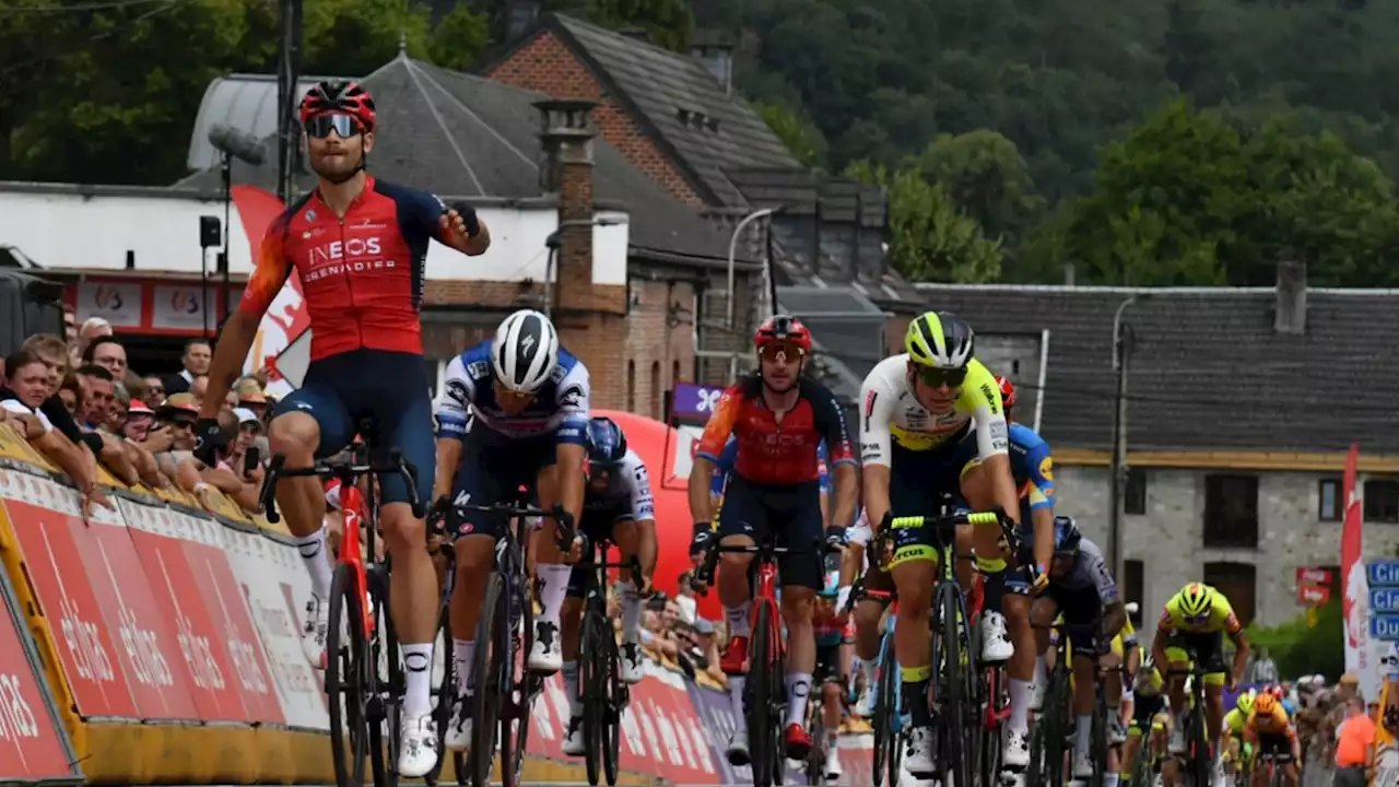 Il a surpris tout le monde: Filippo Ganna sort le grand jeu et remporte la première étape du Tour de Wallonie