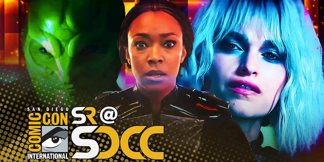 Star Trek: Discovery Season 5 Comic-Con Clip: New Aliens & Burnham Rides A Starship At Warp