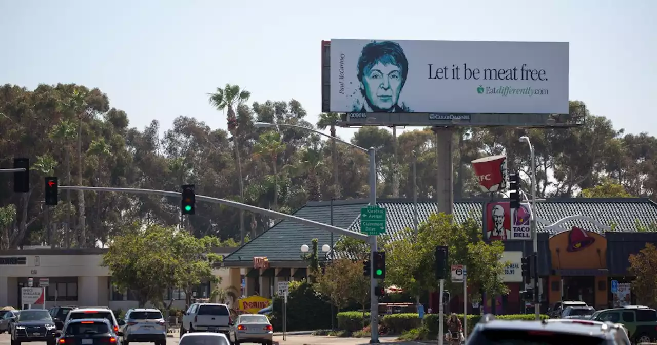 What's up with all those billboards asking San Diegans to 'Eat Differently'?