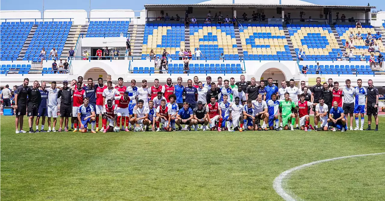 SC Braga vence ingleses do Bristol Rovers na estreia de José Fonte