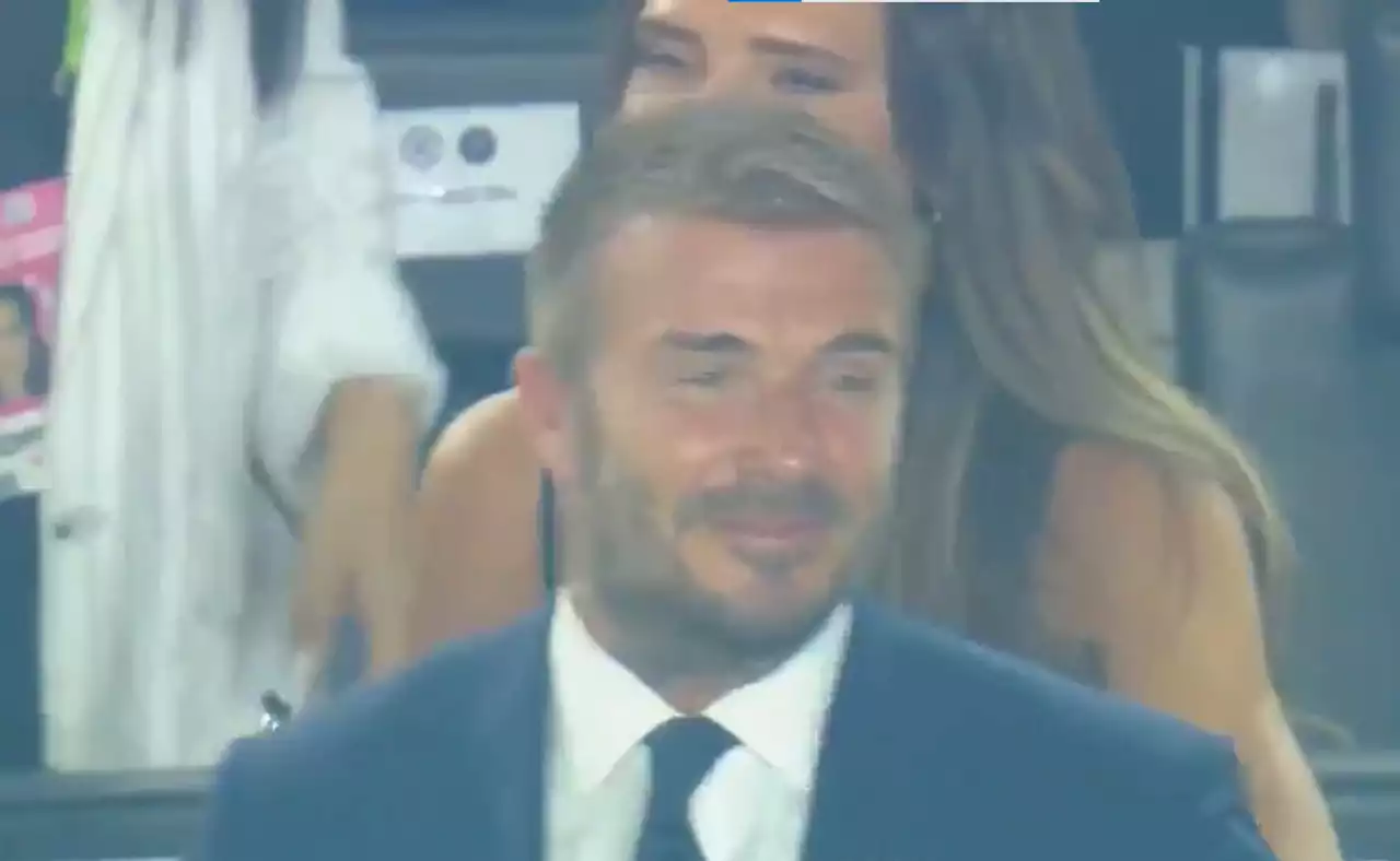 David Beckham close to tears as LeBron James and stars stunned by Lionel Messi