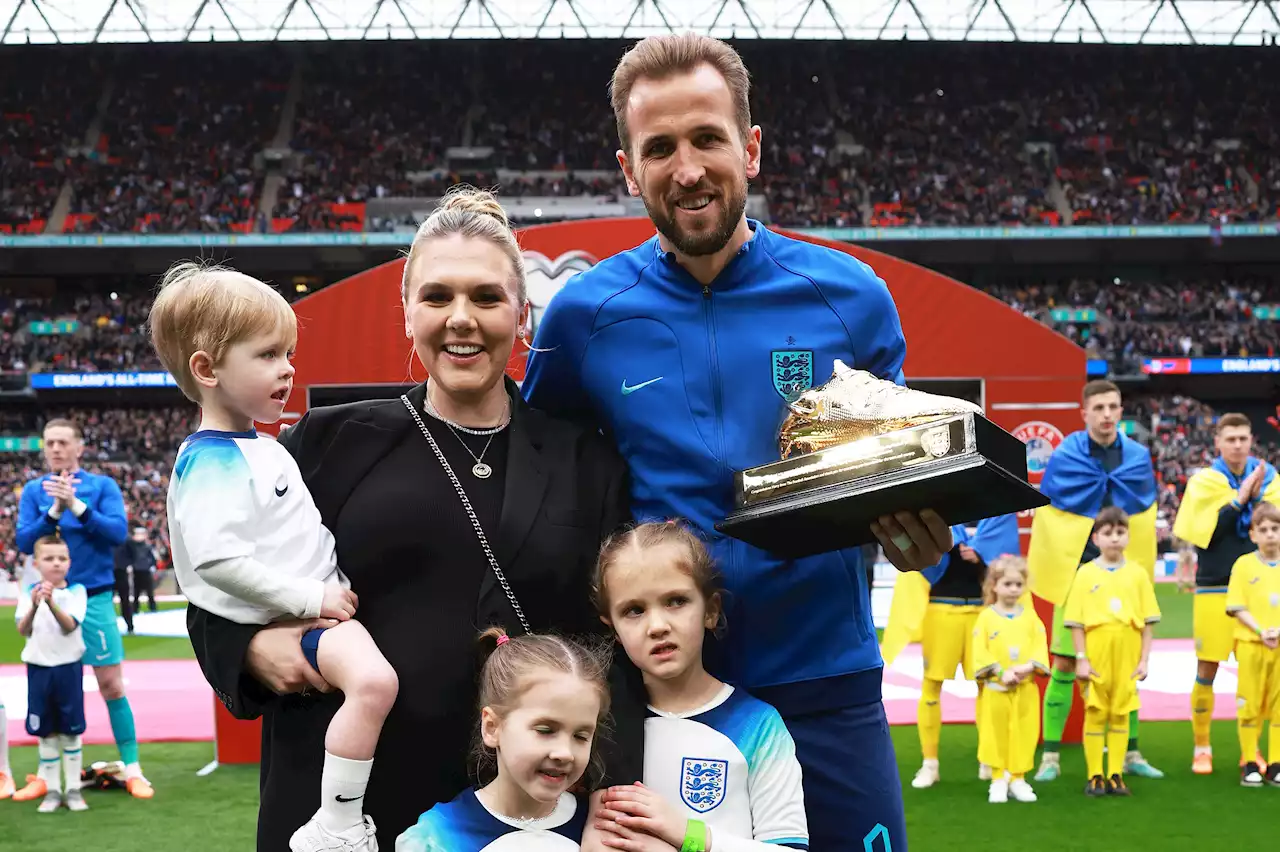 Harry Kane's wife and family spotted in Munich looking for new home and school