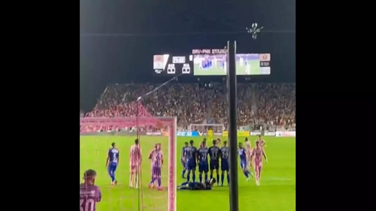 Video: el golazo de Lionel Messi desde la tribuna