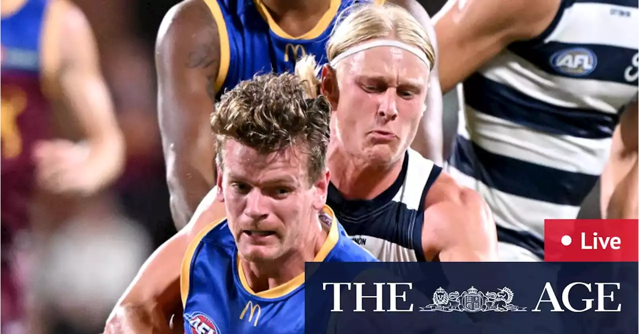 AFL 2023 round 19 LIVE updates: Brisbane Lions v Geelong Cats with Rohan a late out; Collingwood Magpies v Port Adelaide Power; Fremantle Dockers v Sydney Swans