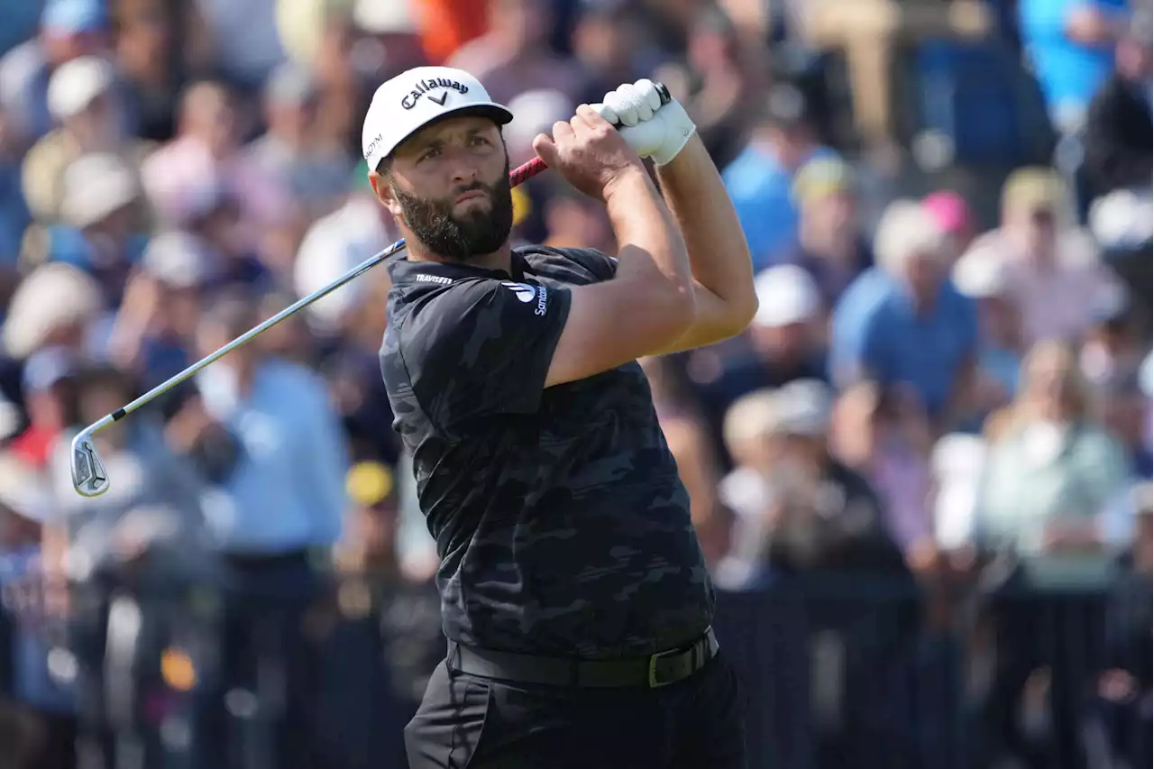 Rahm shoots 63 in Open Championship third round