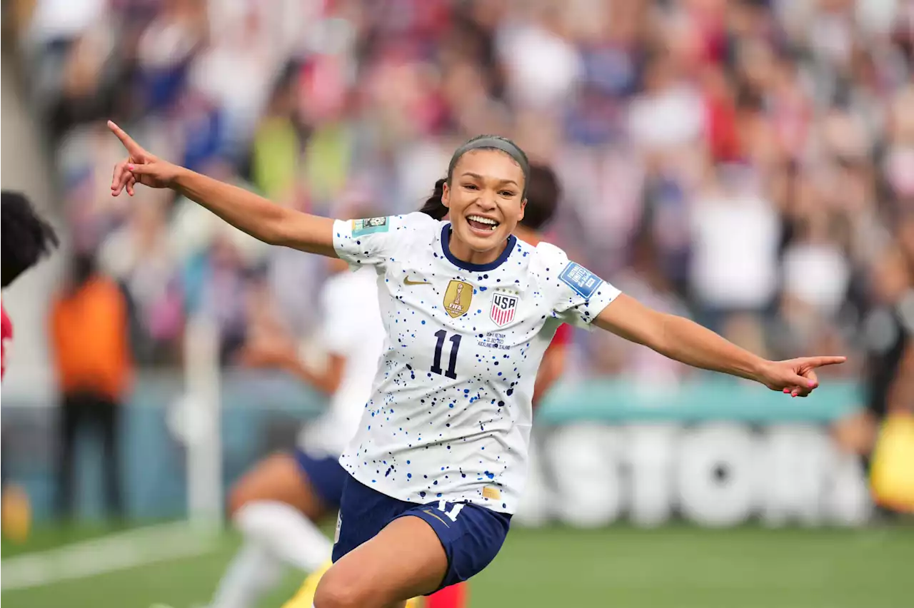 With 2 goals and an assist, Sophia Smith looks at home in World Cup debut