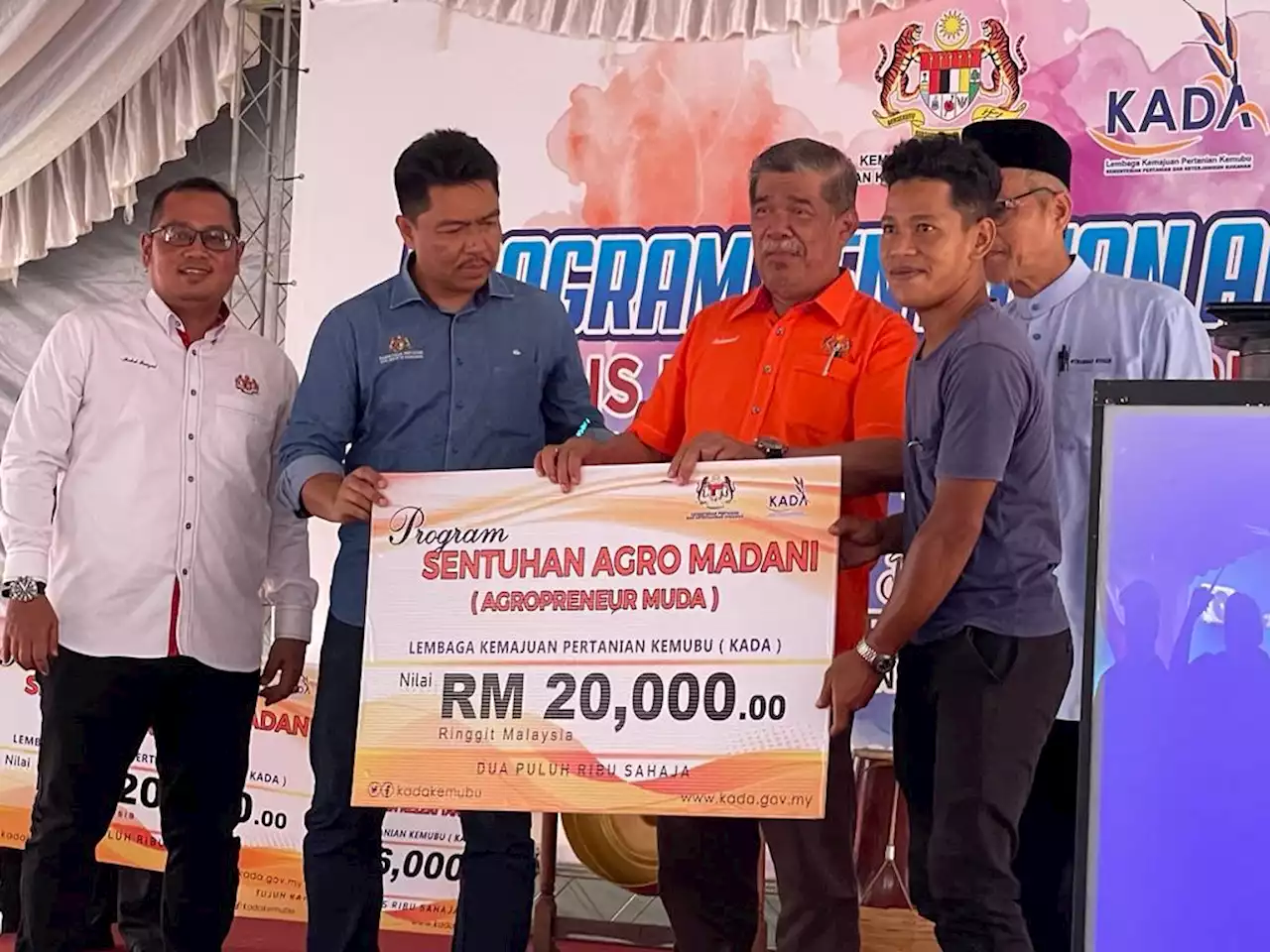 Kerajaan agih geran RM500,000 untuk Agropreneur Muda KADA