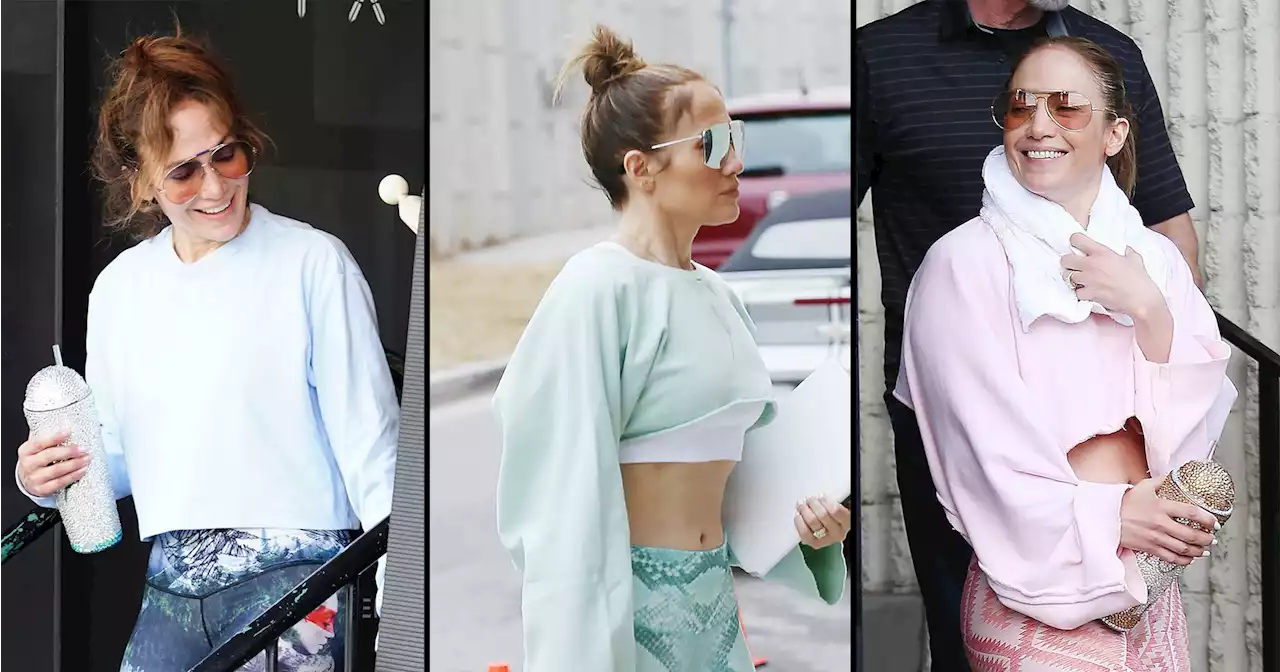 See Jennifer Lopez’s Best Workout Outfits