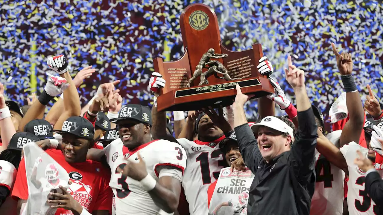 2-time defending national champion Georgia picked to win SEC preseason media poll