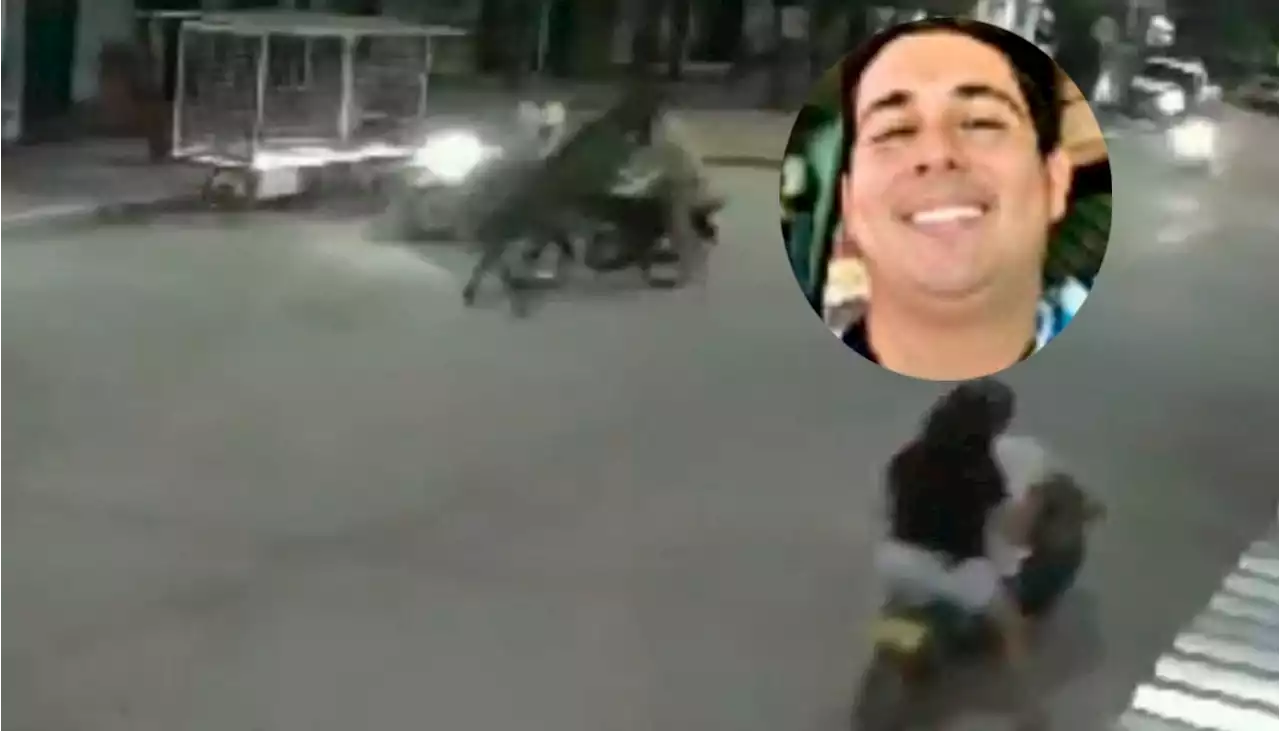 ¡Impresionante!: caballo desbocado embistió a motociclista en Pueblo Bello, Cesar