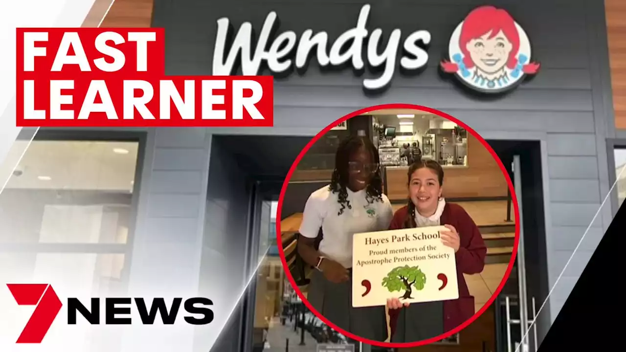 How a primary student schooled a global fast-food giant | 7NEWS