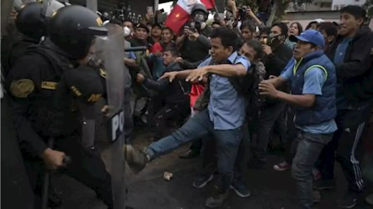 Nueva marcha en la capital de Perú para pedir la renuncia de la presidenta Boluarte