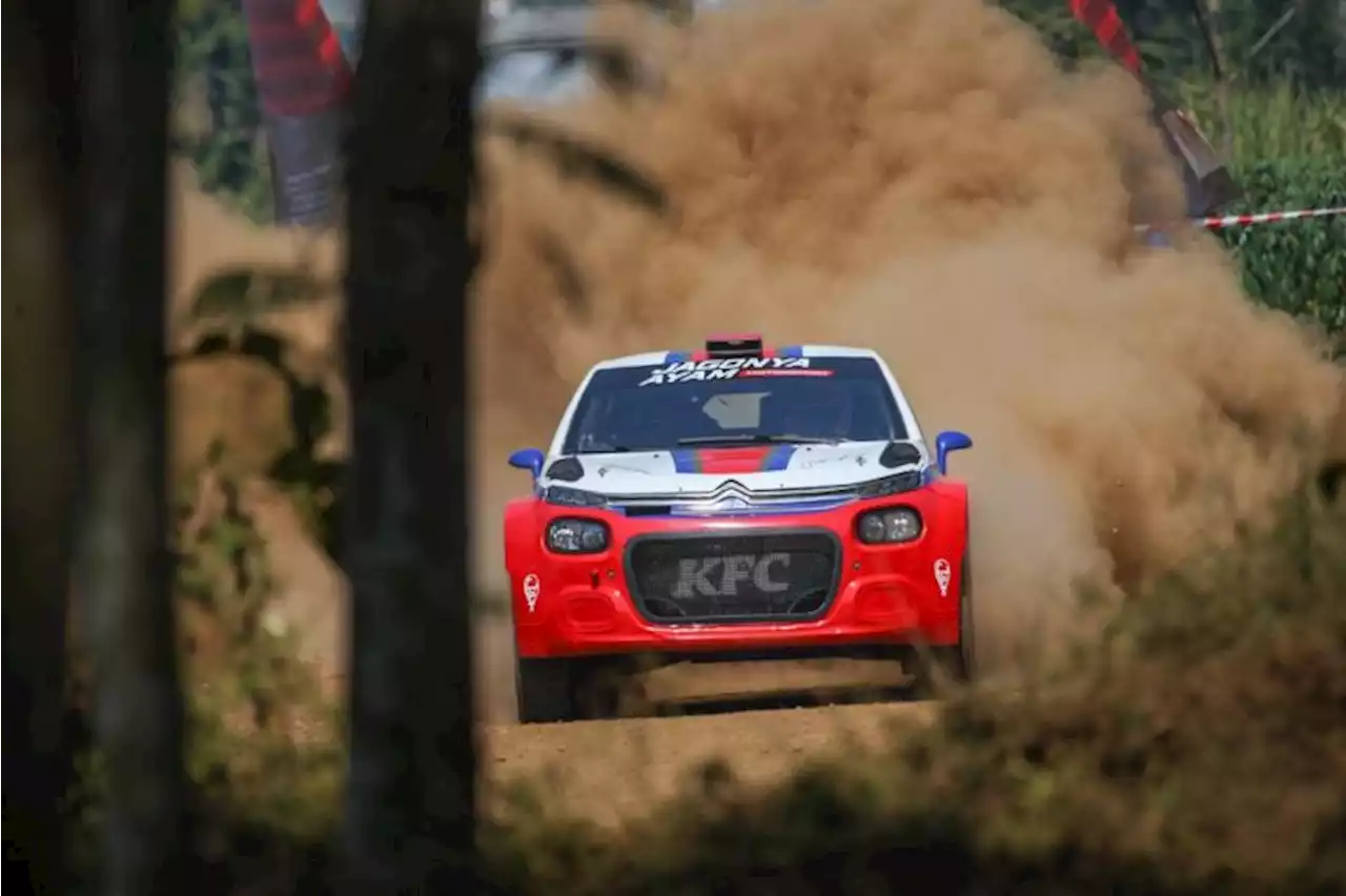 Sean Gelael sukses hibur penonton di Kejurnas Sprint Rally 2023 Malang