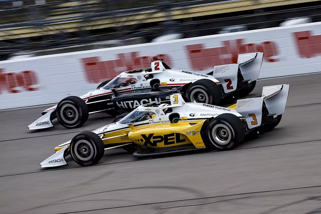 IndyCar Iowa: Newgarden beats McLaughlin in Penske 1-2