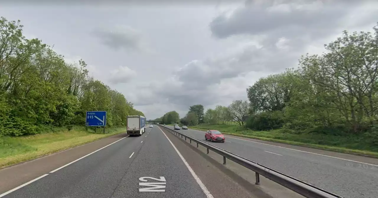 Male pedestrian dies after 'serious' collision on M2