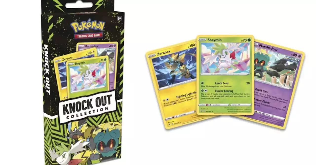 Pokémon TCG Reveals New Mythical Knock Out Collections