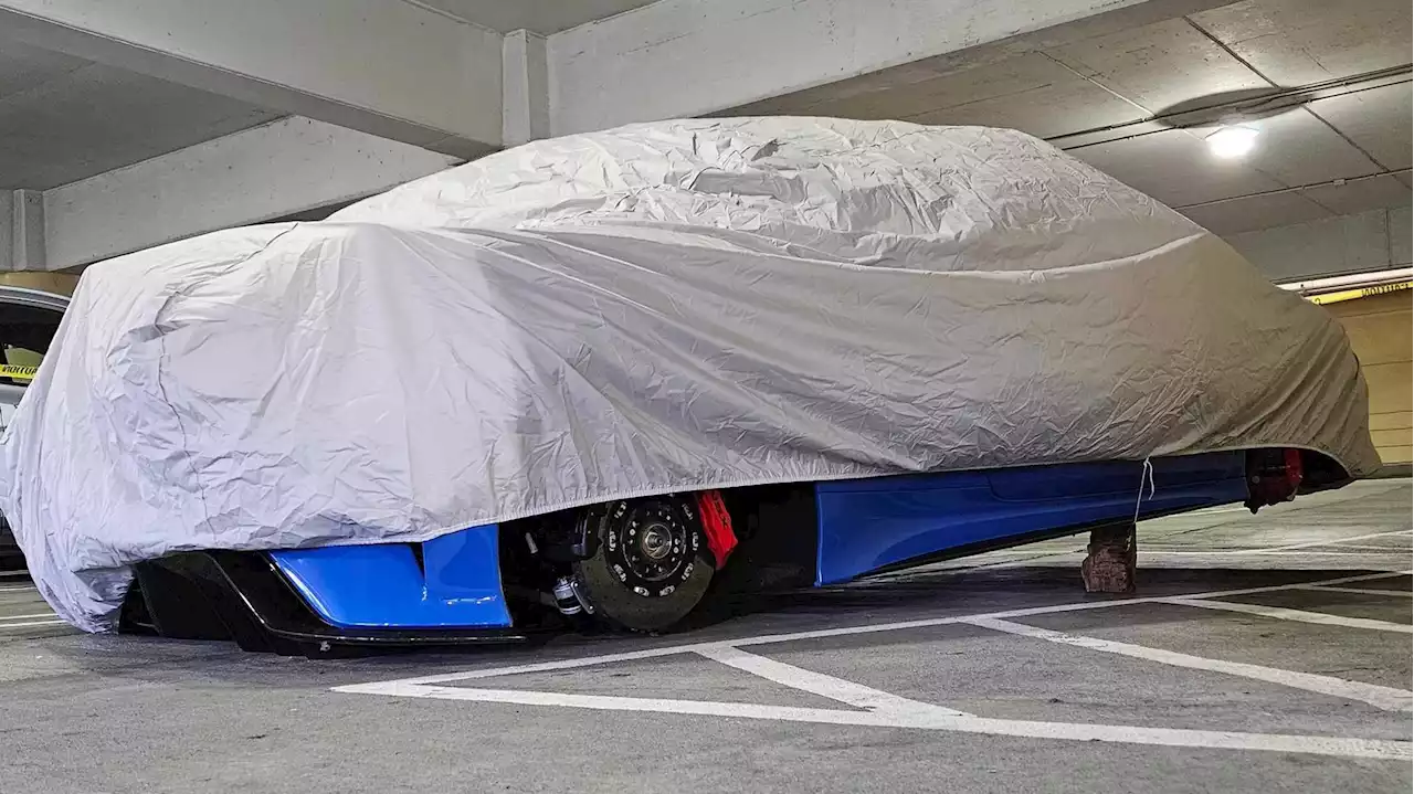 Thieves Steal Wheels Off Rare Acura NSX Type S At San Francisco Airport | Carscoops