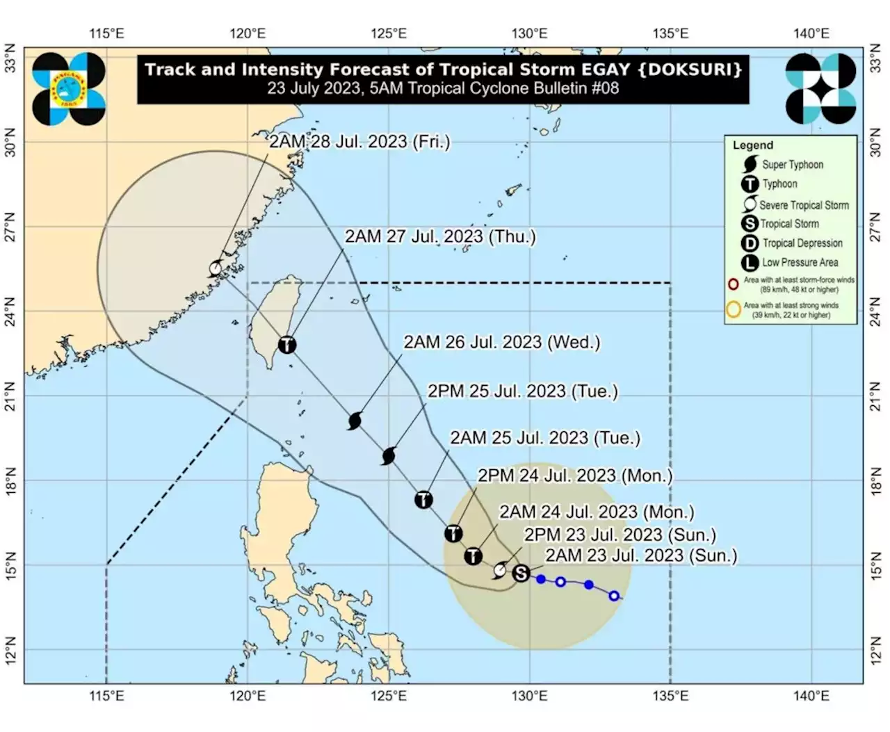 Egay won’t directly affect CV, but it will make habagat stronger — Pagasa