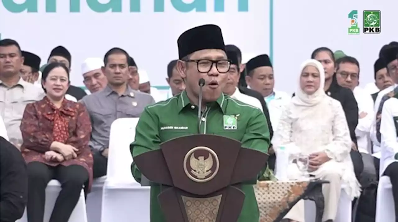 Cak Imin Sindir Surya Paloh di Harlah PKB: Kok Nggak Berani?