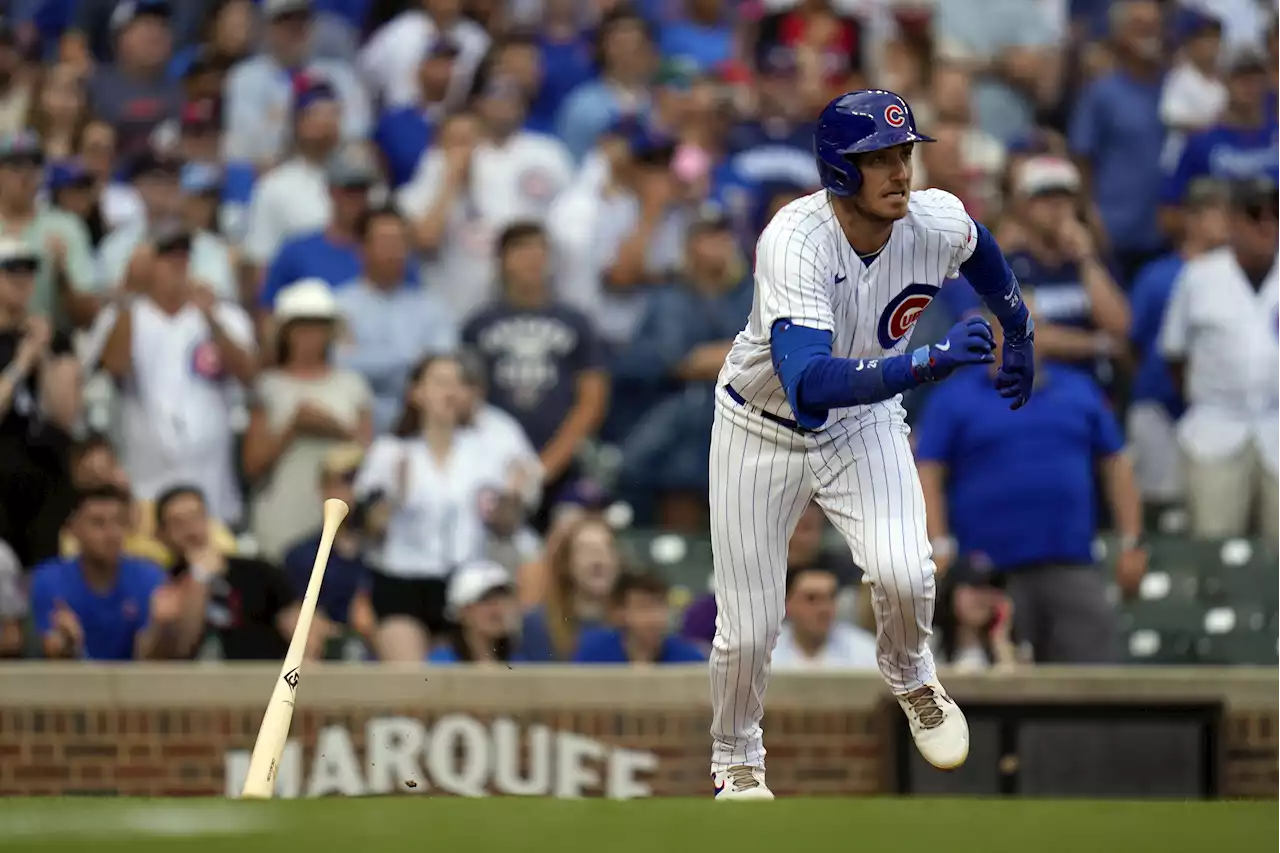 Cubs come back 4 times to edge Cards 8-6