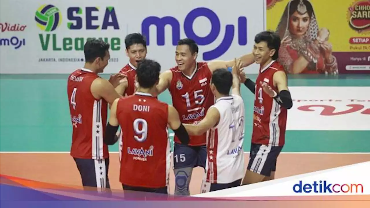 Link Live Streaming SEA V League 2023: Indonesia Vs Thailand