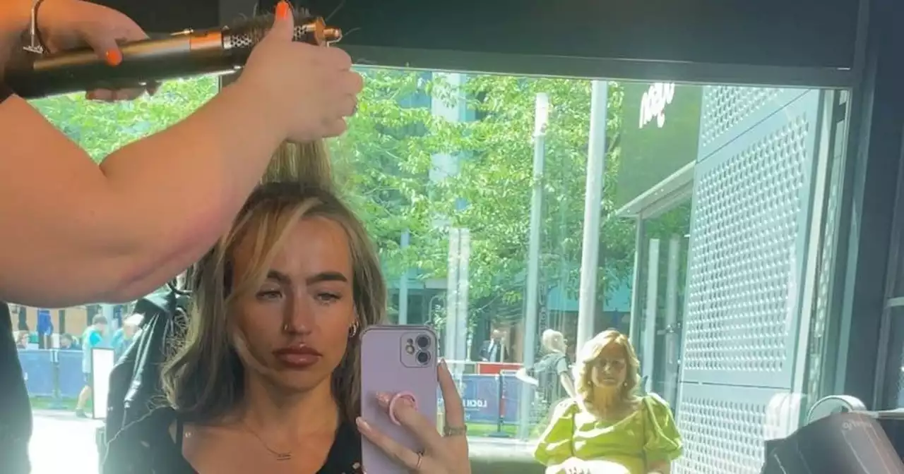 I got my hair styled for free by Dyson and I fell in love