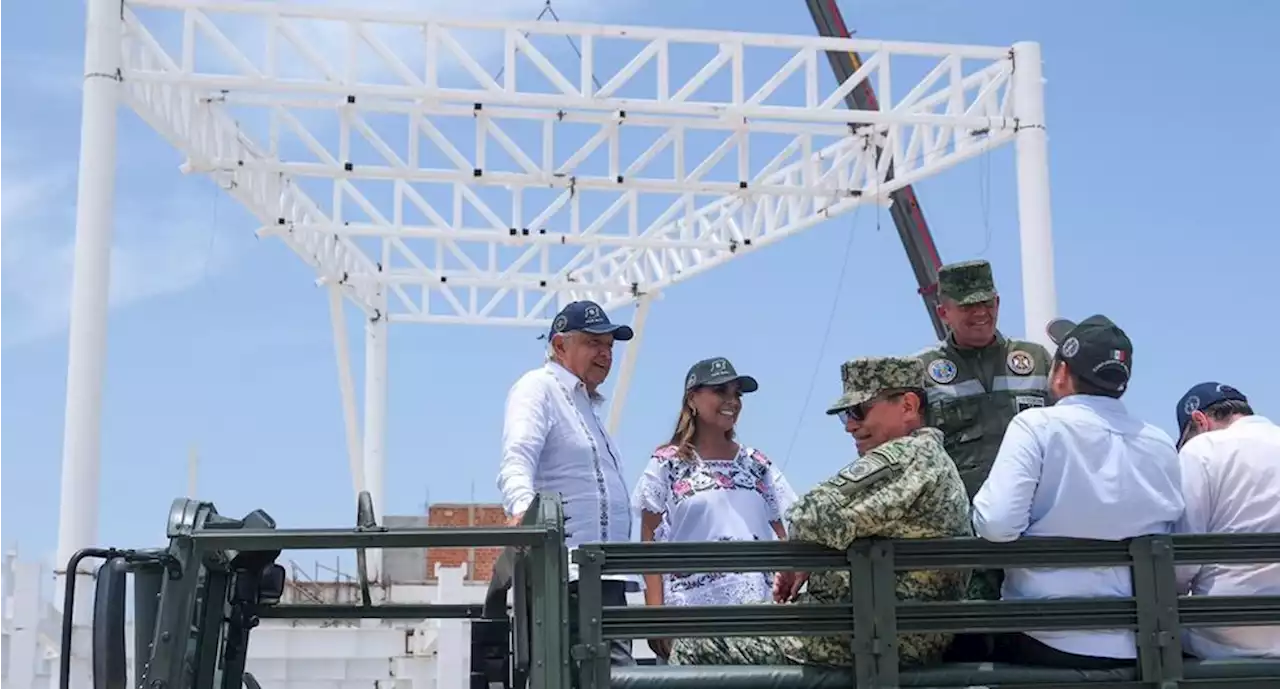 AMLO supervisa avances en la construcción del Aeropuerto Internacional de Tulum | El Universal