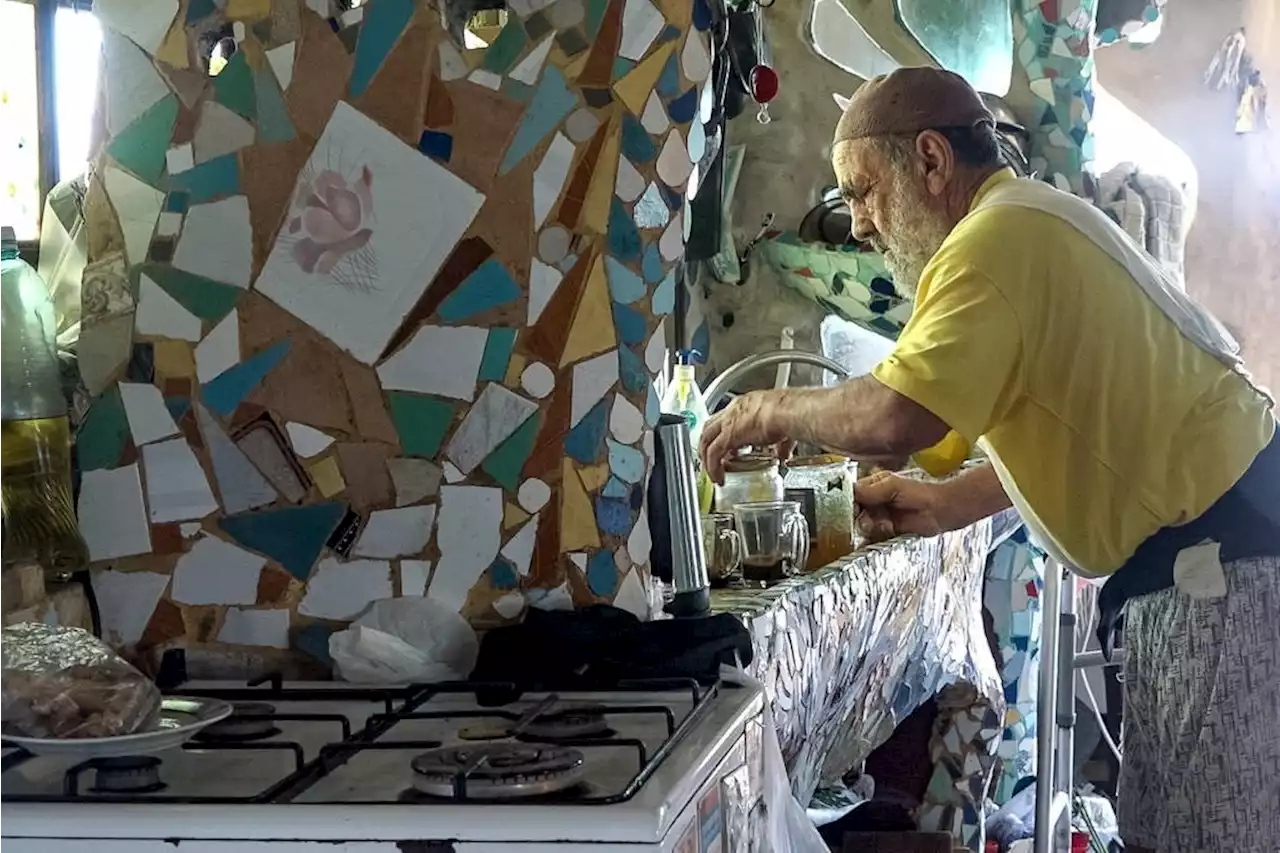 Israeli man refuses to leave home he built into cliffside over 50 years despite eviction threat