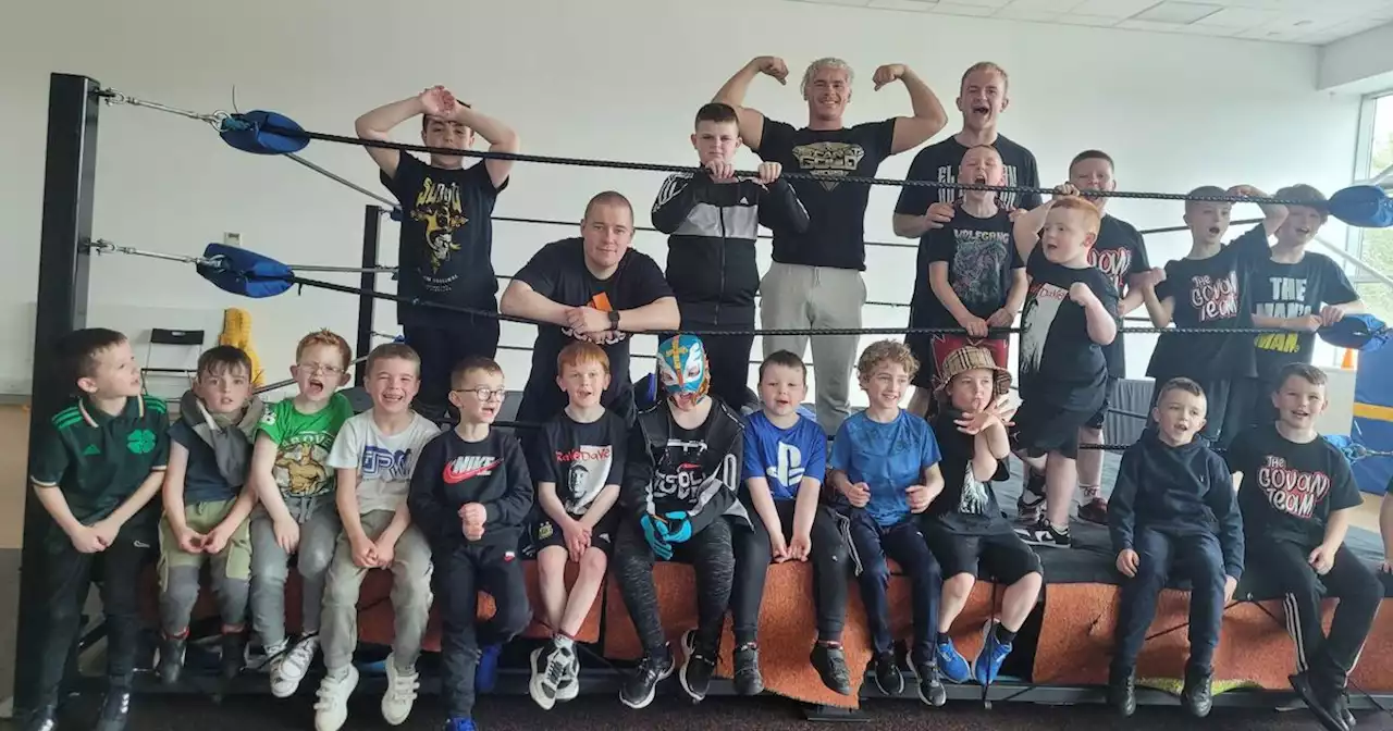 Glasgow professional wrestling school helping shy kids come out of their shells