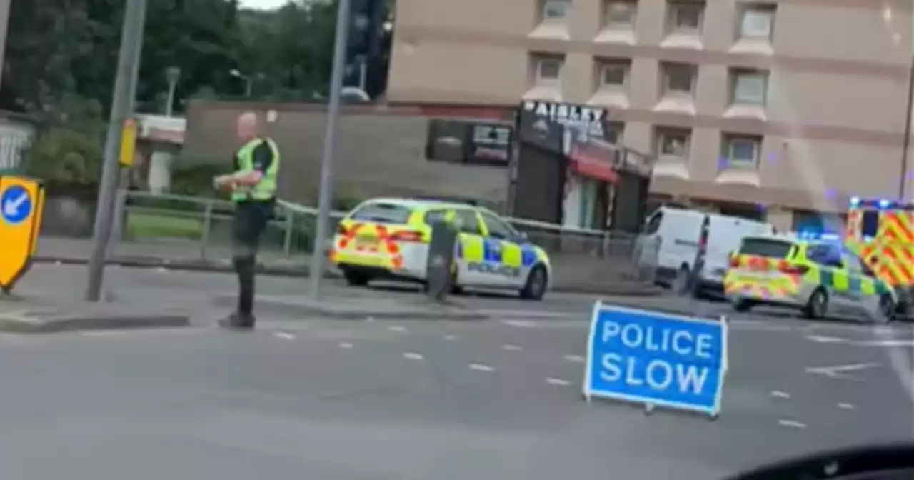 Paisley street taped off in ongoing police incident as officers swarm area