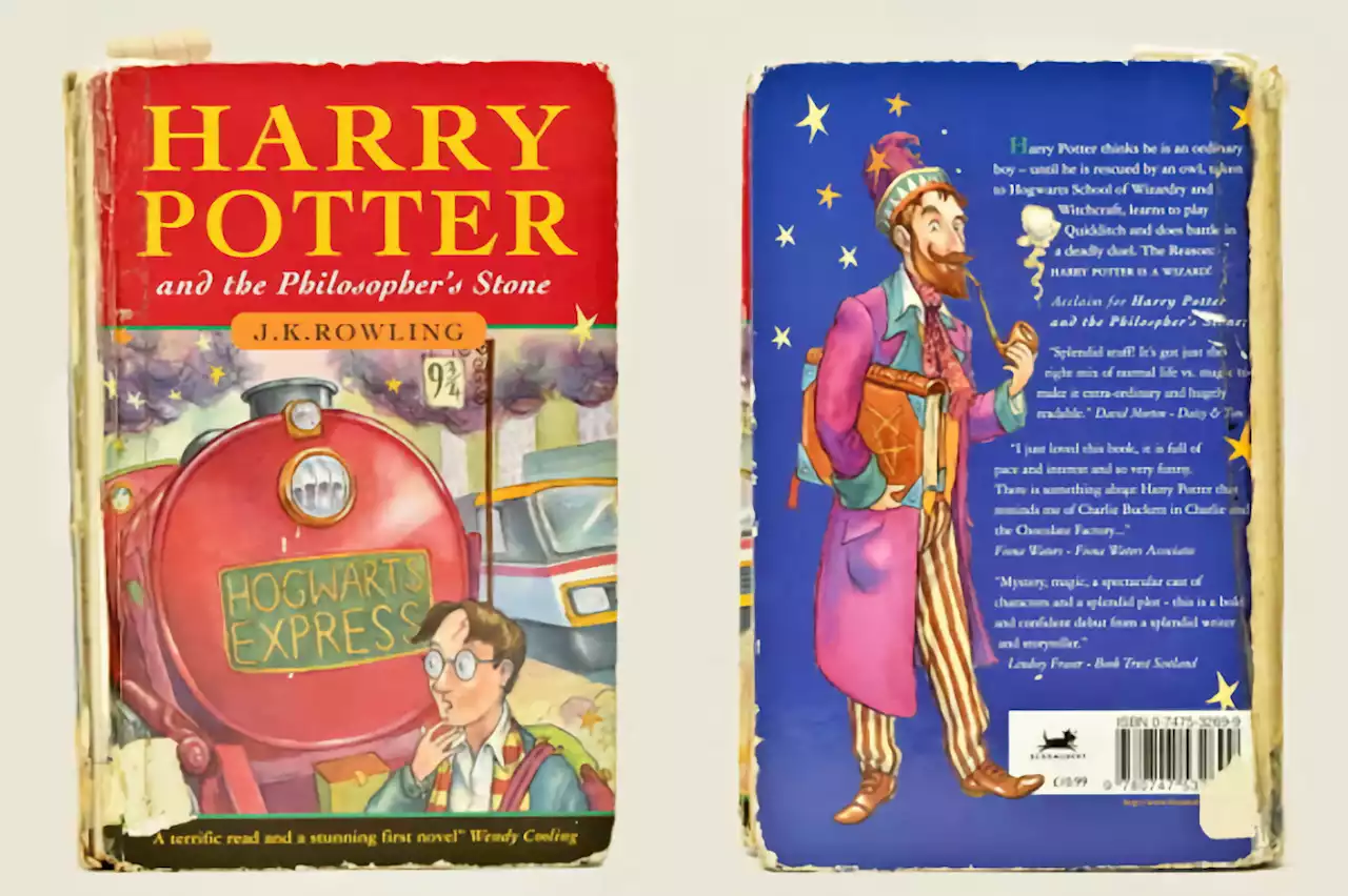 Ce vieux livre d'Harry Potter bat des records aux enchères