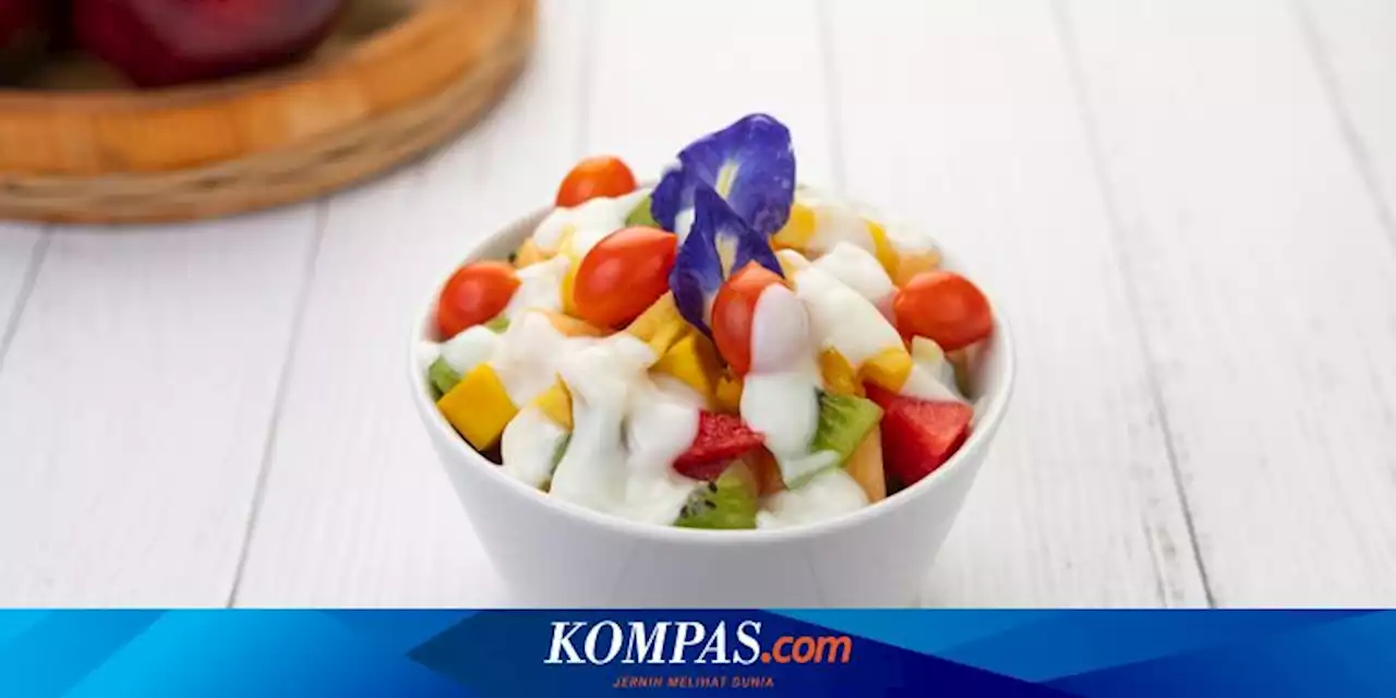 Resep Salad Buah Saus Mayones, Tanpa Kental Manis dan Yoghurt