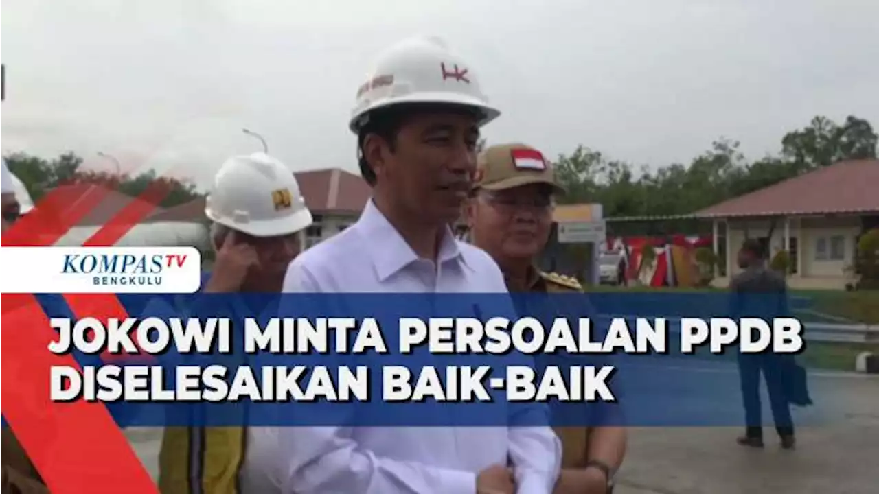 Jokowi Minta Persoalan PPDB Diselesaikan Baik-Baik