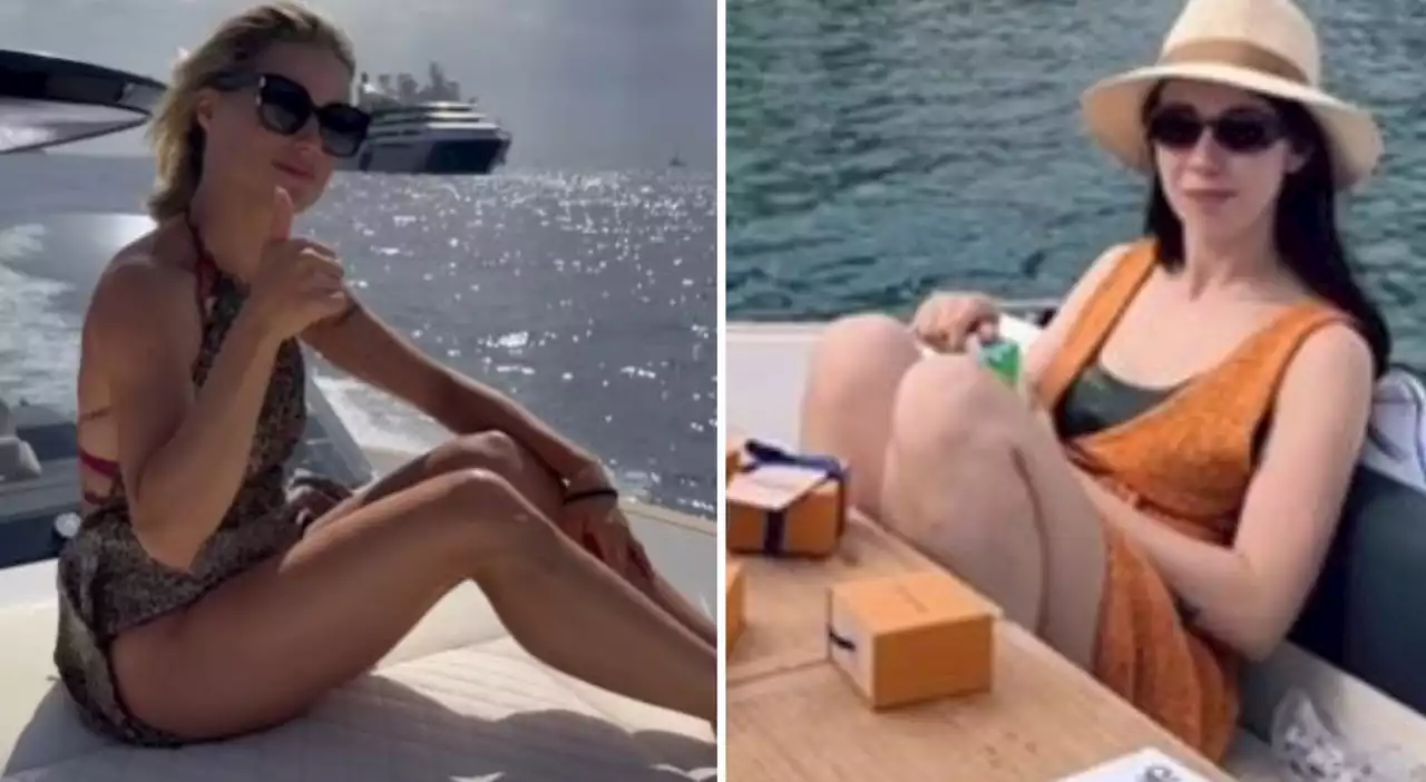 Michelle Hunziker e Aurora Ramazzotti: «Oggi gita in barca». Ecco dove getta l'ancora lo yacht di lusso