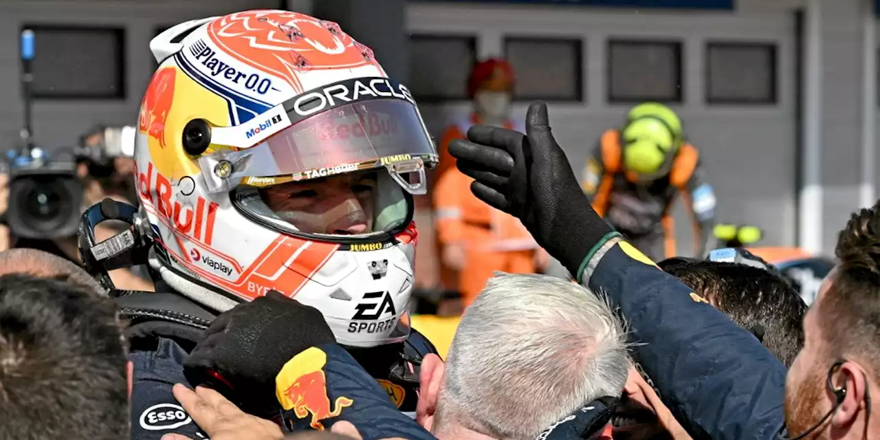 Formule 1 : Verstappen offre à Red Bull une 12e victoire consécutive, un record