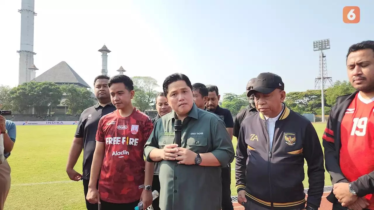 Cetak Sejarah, Erick Thohir Tunjuk Solo Jadi Venue Semifinal dan Final Piala Dunia U-17