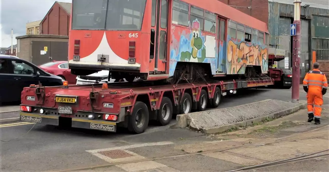 Blackpool's historic tram that ended its life as a cafe is donated to museum