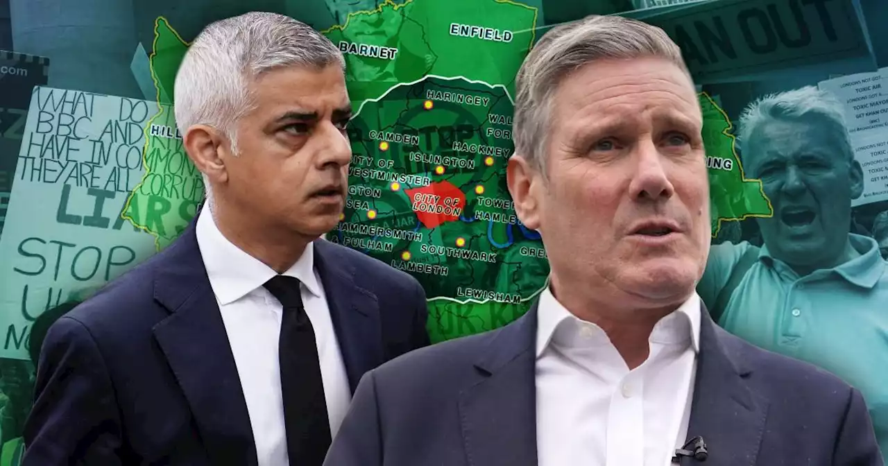 Sadiq Khan 'remains committed' to ULEZ expansion despite clash with Keir Starmer