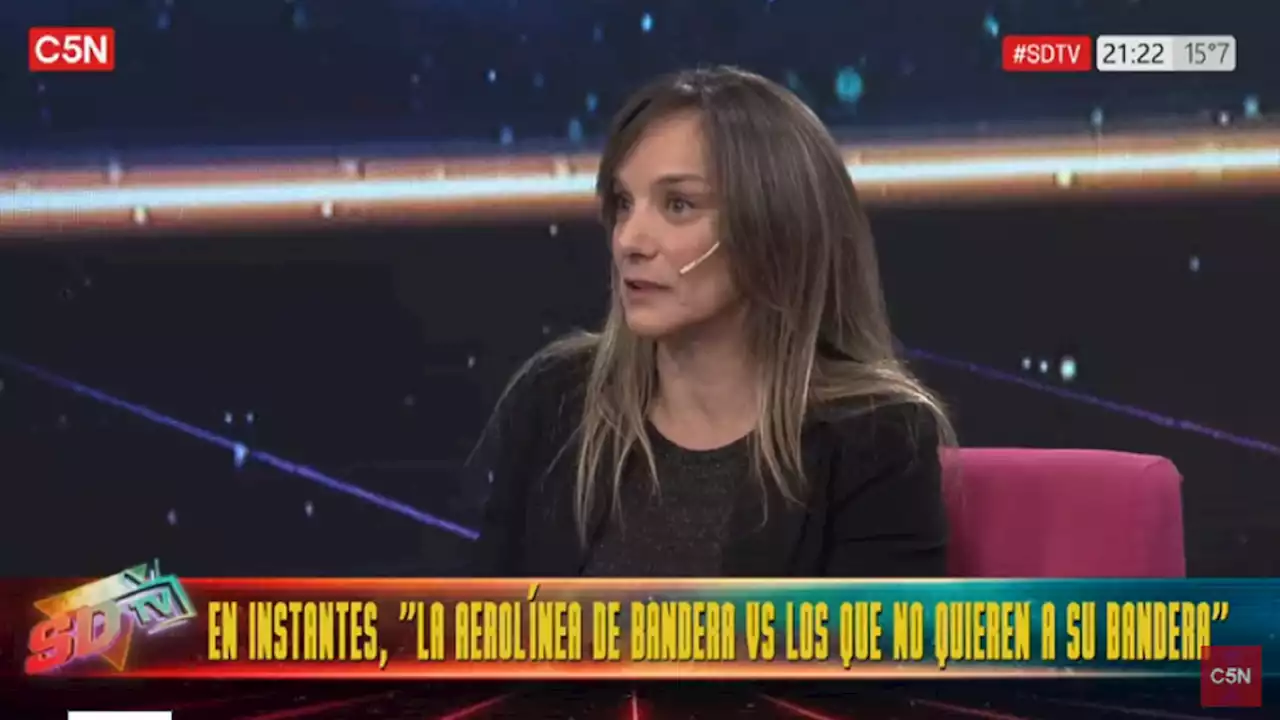 Malena Galmarini en Sobredosis de TV: “En 2001 Patricia Bullrich se llevó todo puesto”