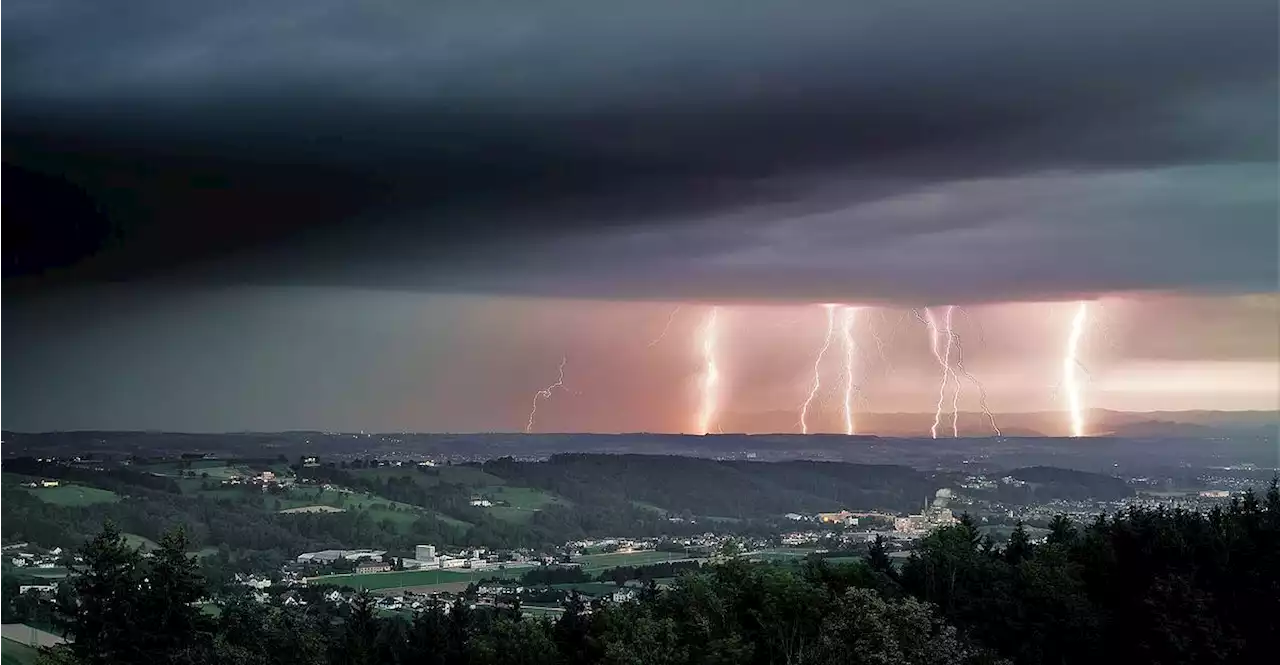 Gewitterwarnung: Eine Druckwelle steuert auf Oberösterreich zu