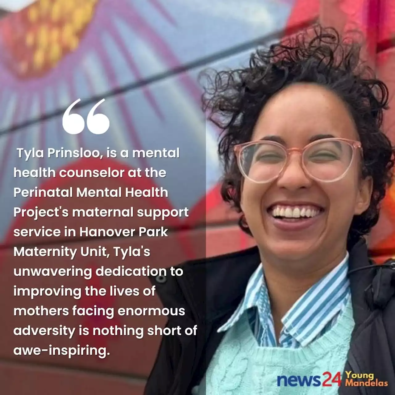 100 Young Mandelas 2023: Tyla Prinsloo, Mental Health | News24