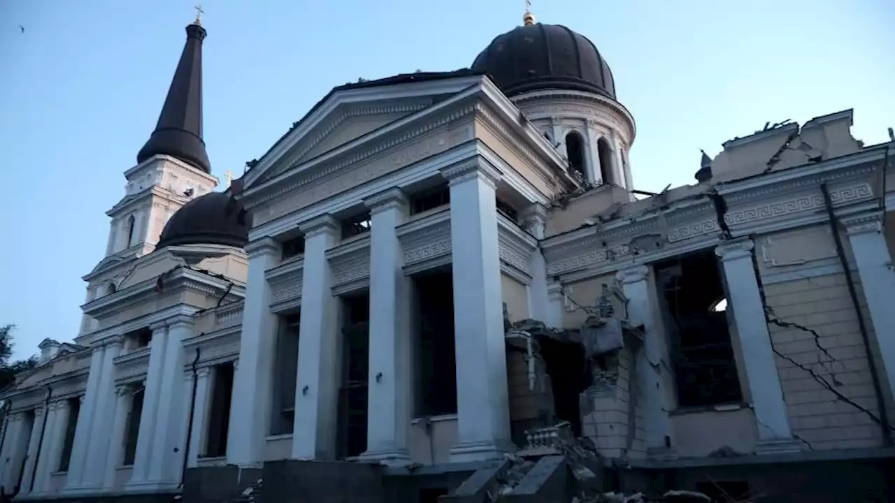 'Night attack of the monsters': Russian attack kills one, 20 hurt and damaged Ukraine cathedral | News24