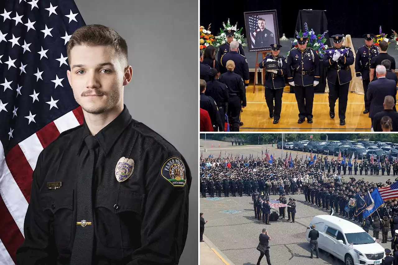 Fargo officer killed in ambush remembered as ‘brave young man’