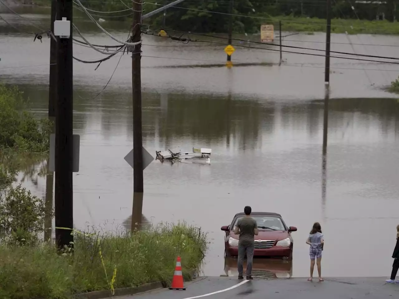 Two children among four missing after record-breaking Nova Scotia downpours