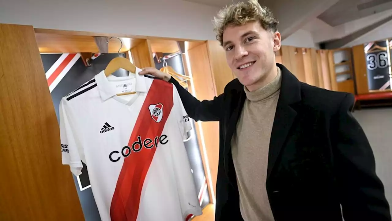 River: Facundo Colidio hizo su primera práctica con el plantel | El exRafaela, Boca y Tigre debutaría en la Libertadores