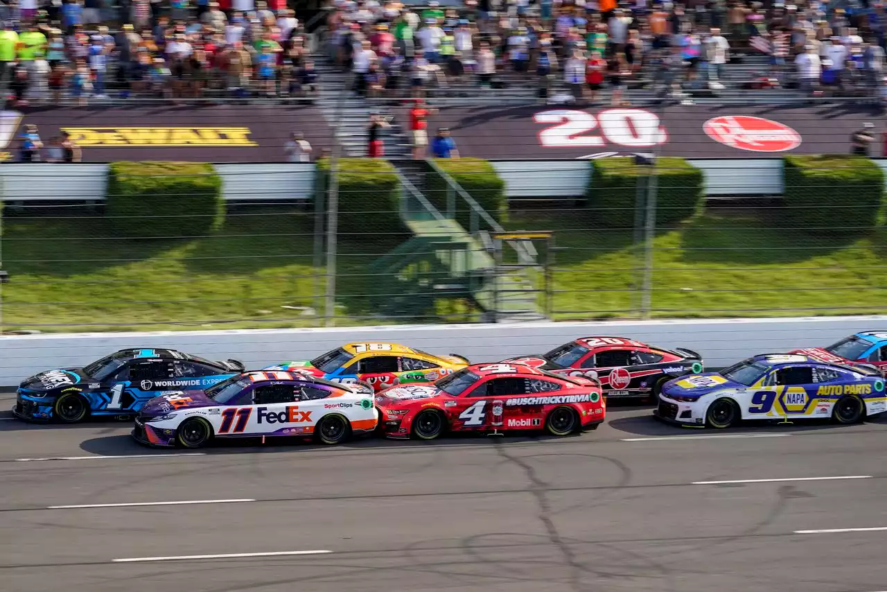 Thanks to DQ, Chase Elliott tries to defend NASCAR win at Pocono earned without leading a lap