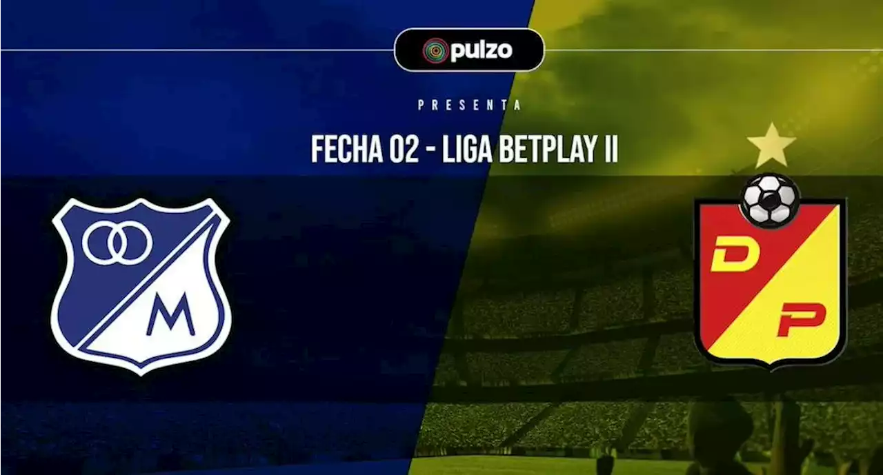 🔴 Millonarios vs. Pereira EN VIVO: transmisión gratis por Internet y cómo va la Liga - Pulzo